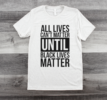 ALL LIVES MATTER  TSHIRT